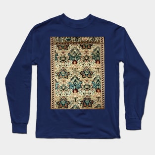 William Morris Vintage Floral Wall Hanging Long Sleeve T-Shirt